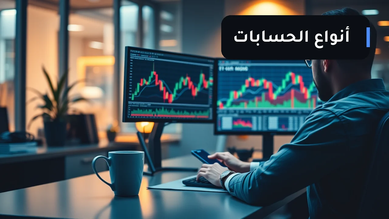 أنواع حسابات EightCap للمتداولين في مصر